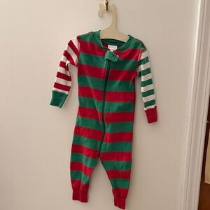3/$25 Hanna Andersson Festive Striped Kids One Piece, 6-12m